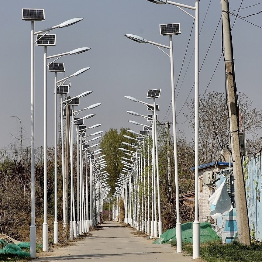 Khoảng cách cột đèn ở làng TaoJian Tây An TQ