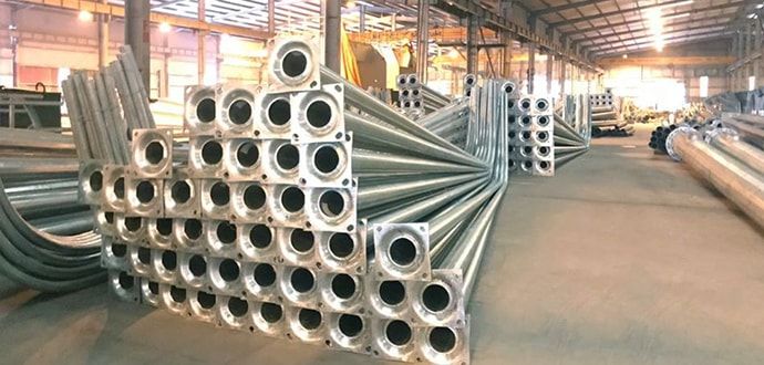 Cột đèn chiếu sáng, Trụ đèn chiếu sáng Hapulico Industry