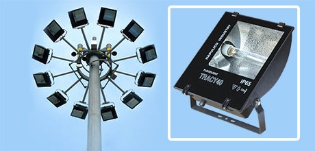 Đèn pha cao áp TRACY 150W 250W 400W ĐÈN PHA CAO ÁP