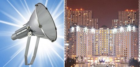 Đèn pha chiếu sâu DEBRA 1000W 2000W ĐÈN PHA CAO ÁP