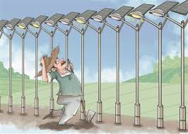 Chuyện lạ về khoảng cách cột đèn đường ở Trung Quốc